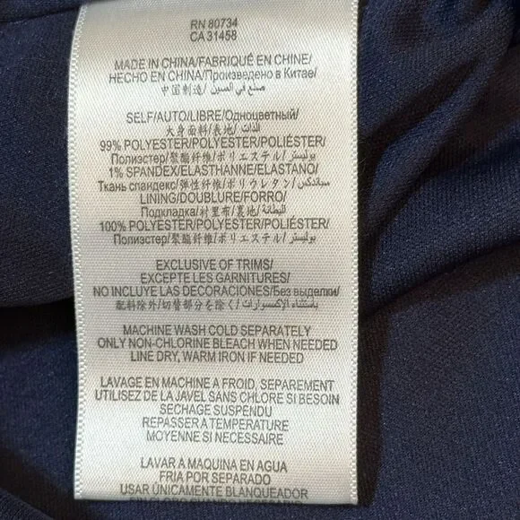 Max & Cleo Navy Blue Floral Dress - Picture 12 of 14